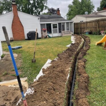 Yard Drainage System
