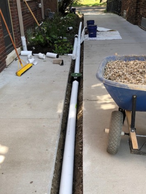 Yard Drainage System