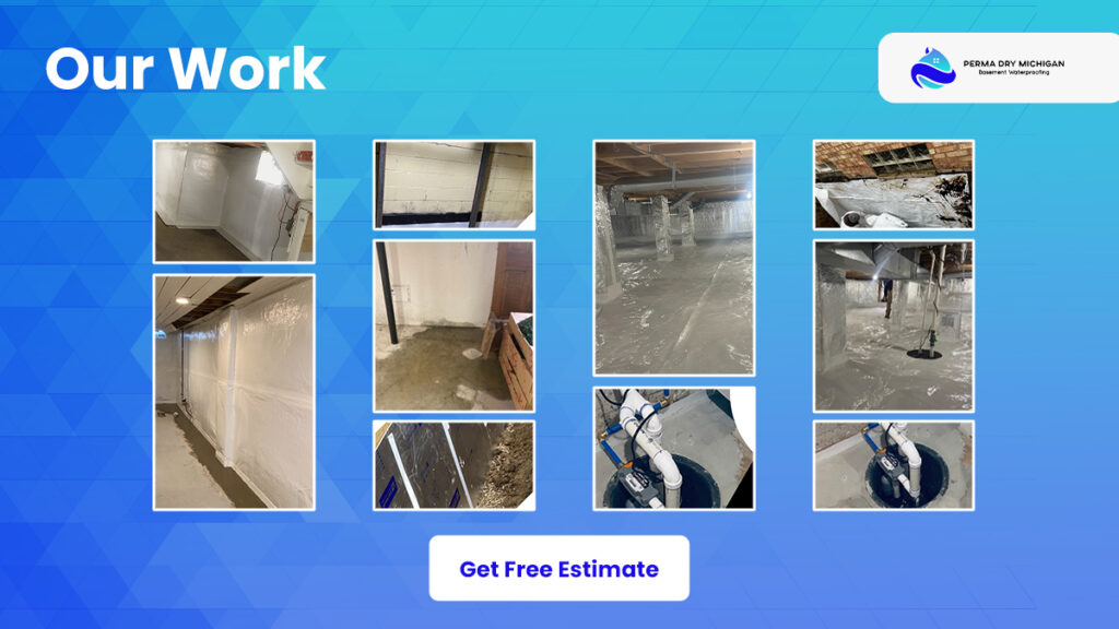 Michigan Basement Waterproofing | Our Work| Perma Dry Michigan